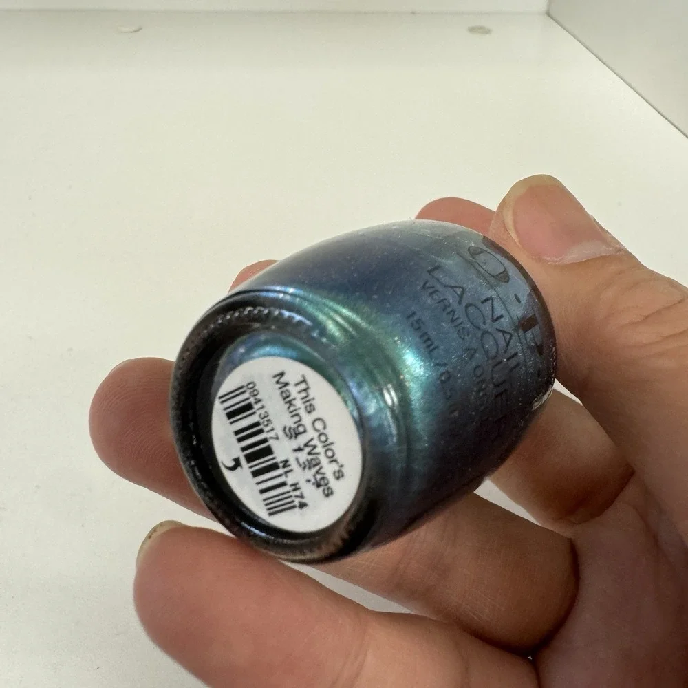 OPI Nail Lacquer Polish 0.5 oz - NLH74 This Color's Making Waves